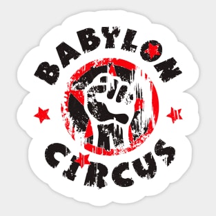 Babylon Circus Degeneration Sticker